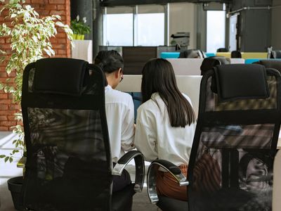 Concept of office comfort for busy women